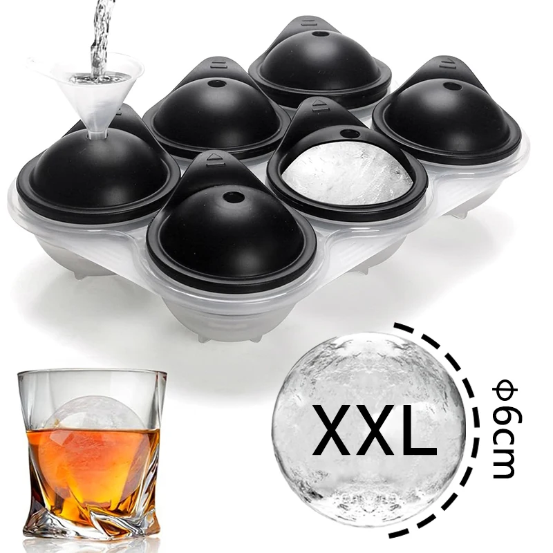 Ice Mold Sphere - Baki Es Batu Silikon Besar dengan