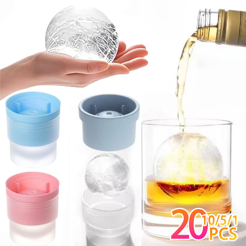 Ice Mold Sphere - 1-20 Buah Pembuat Bola Es Besar