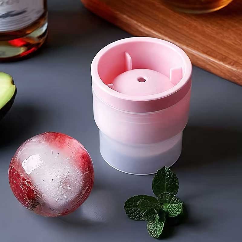 3 Buah Pembuat Bola Es, Cetaka - Ice Mold Sphere ulasan dan harga