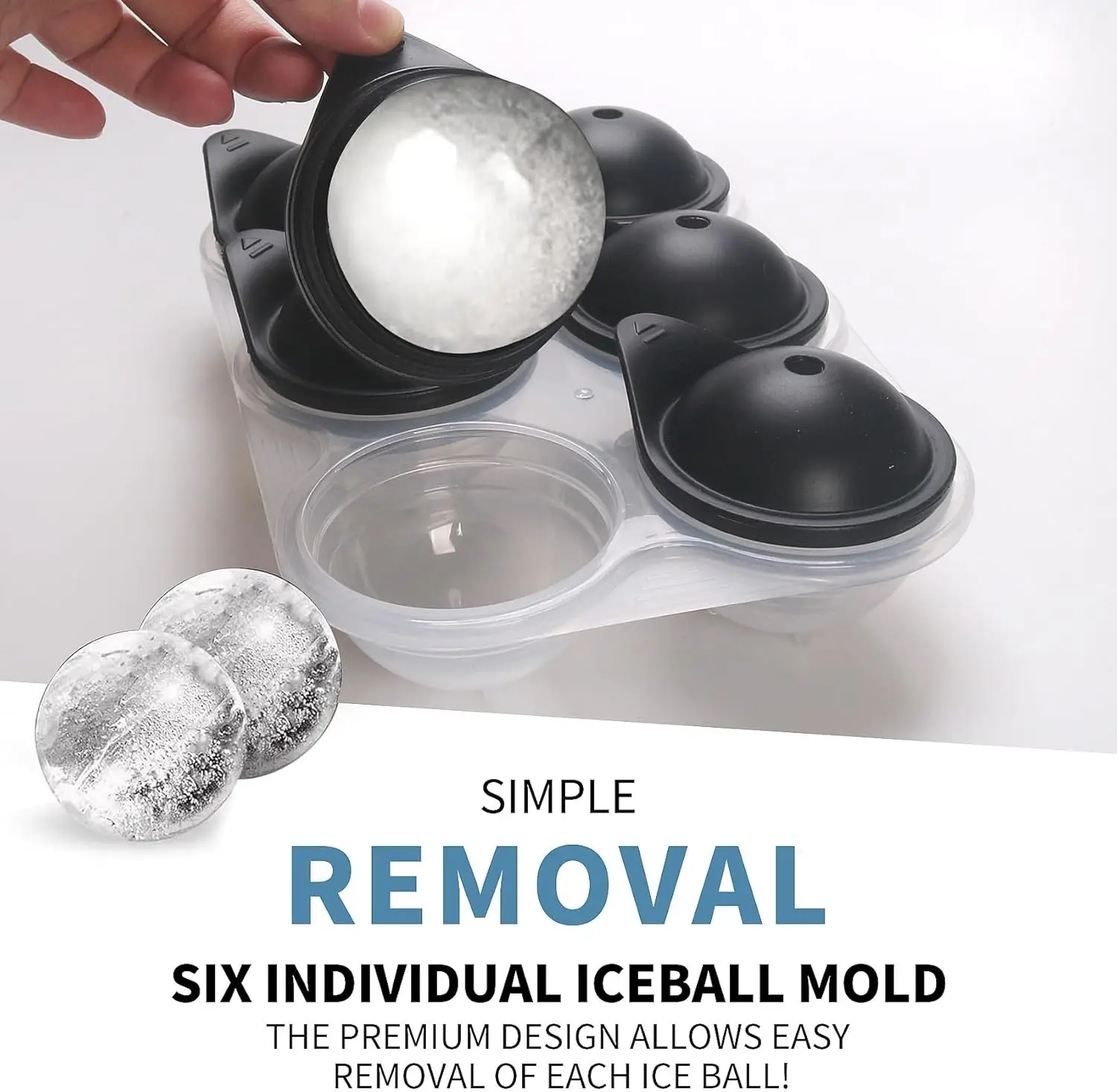 Baki Es Batu Silikon Besar den - Ice Mold Sphere ulasan dan harga