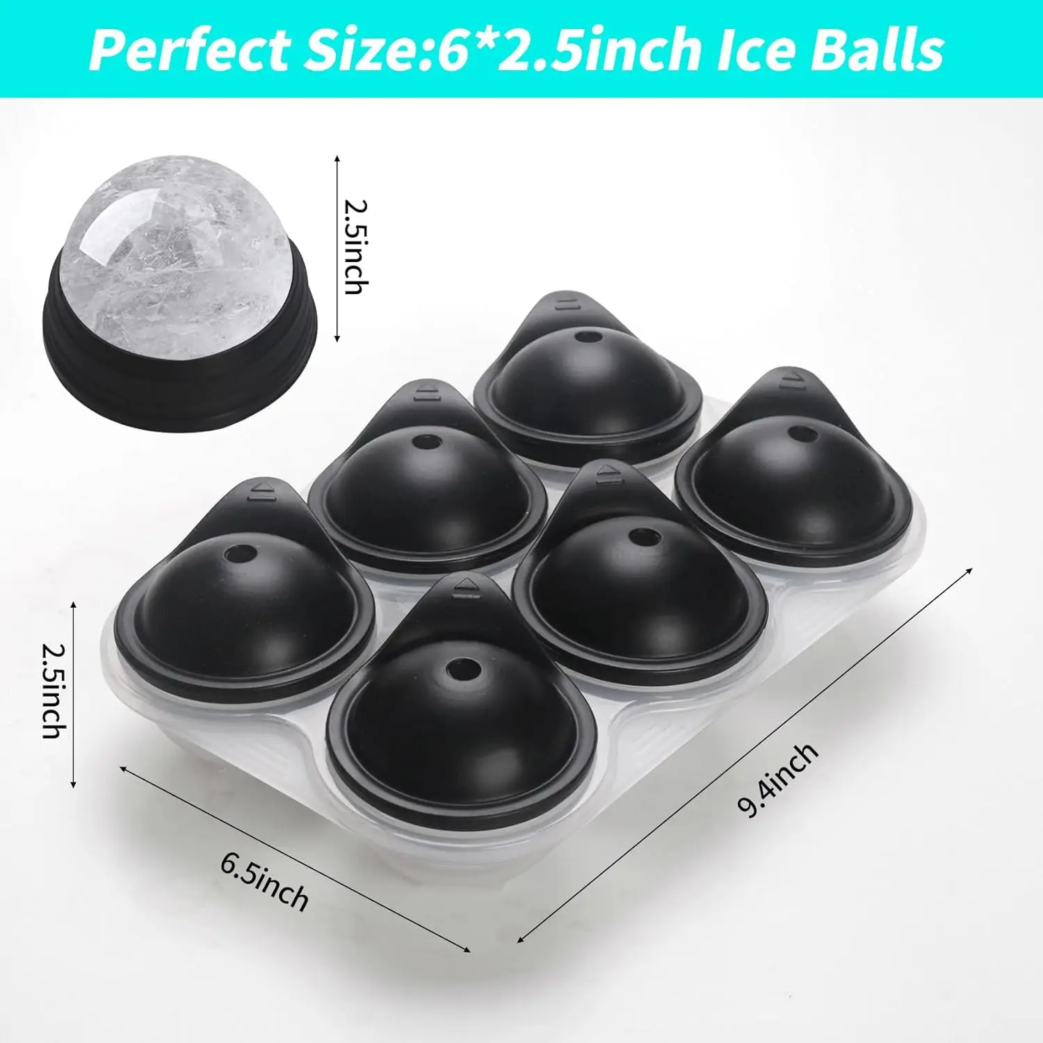 Baki Es Batu Silikon Besar den - Ice Mold Sphere ulasan dan harga