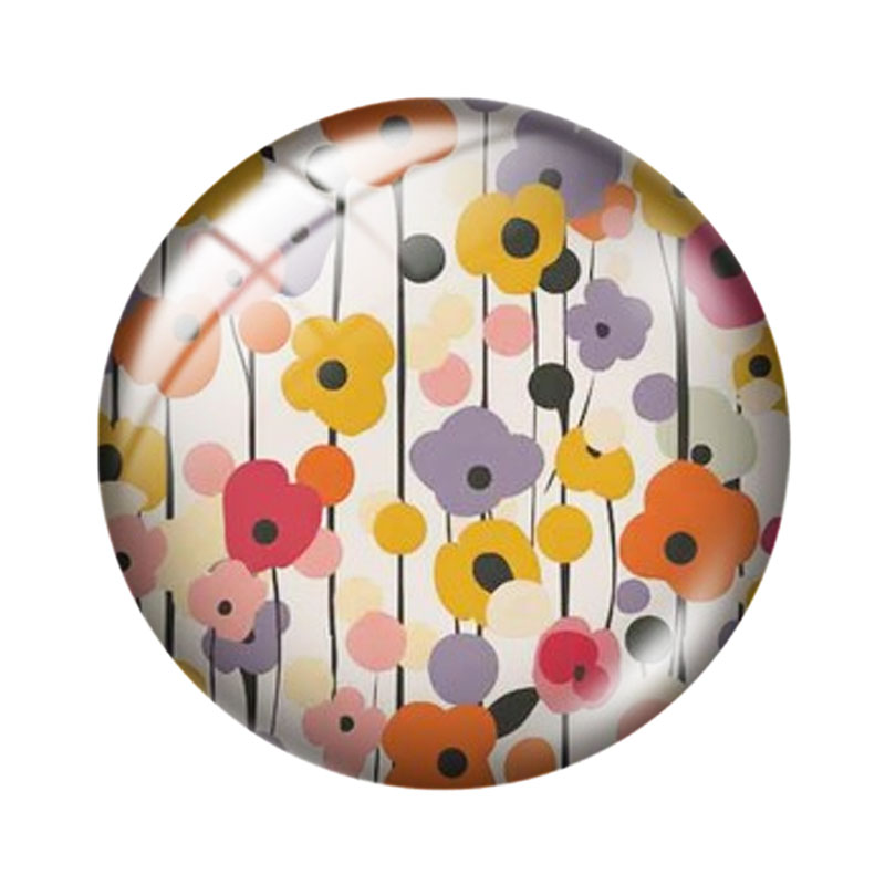 Kaboson kaca motif bunga retro - Old Fashioned Glass ulasan dan harga