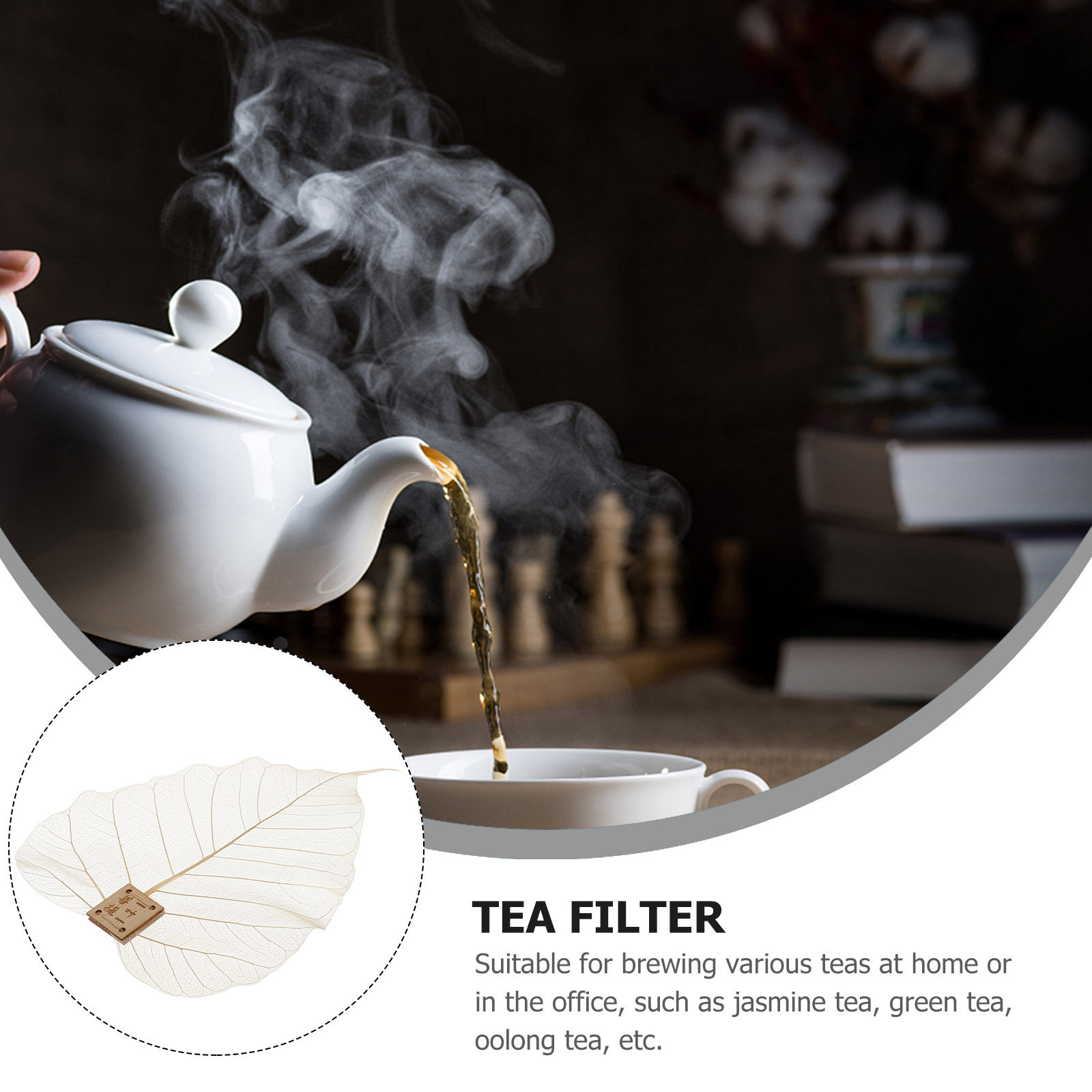 Saringan Filter Bentuk Daun Ja - Home Bar Supplies ulasan dan harga