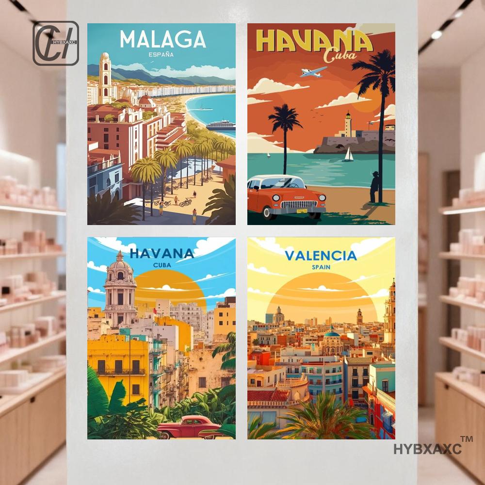 Poster Perjalanan Spanyol Pari - Home Barcelona ulasan dan harga