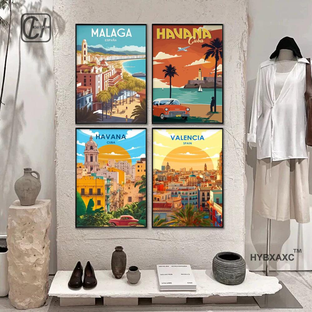 Poster Perjalanan Spanyol Pari - Home Barcelona ulasan dan harga