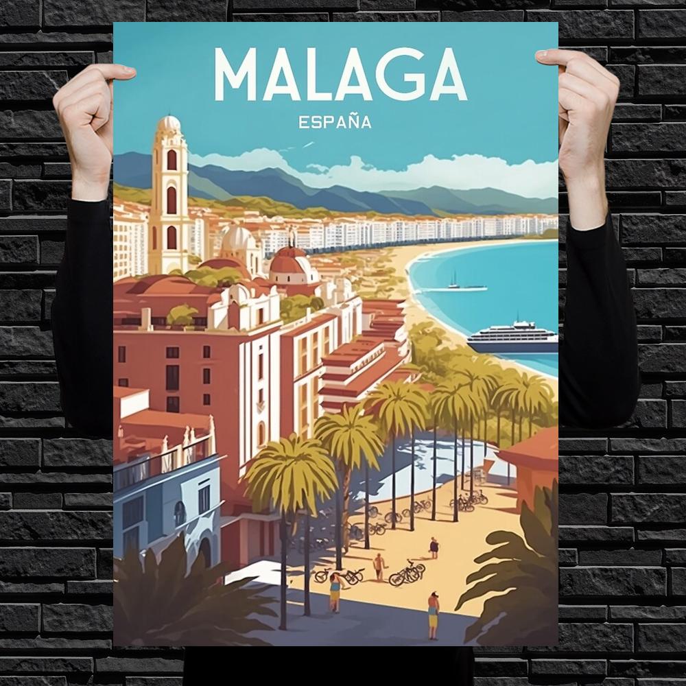 Poster Perjalanan Spanyol Pari - Home Barcelona ulasan dan harga
