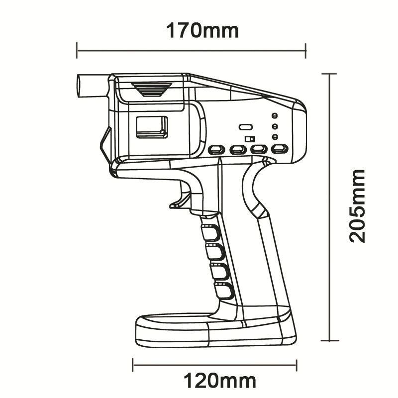 Kit pistol koktail Blaster ras - Smoking Gun Kit ulasan dan harga