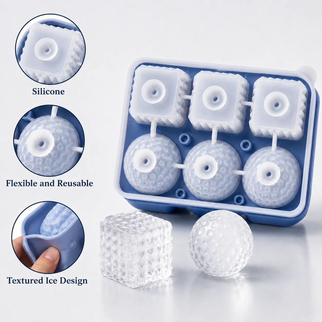 Cetakan Es Batu Silikon untuk  - Ice Mold Sphere ulasan dan harga