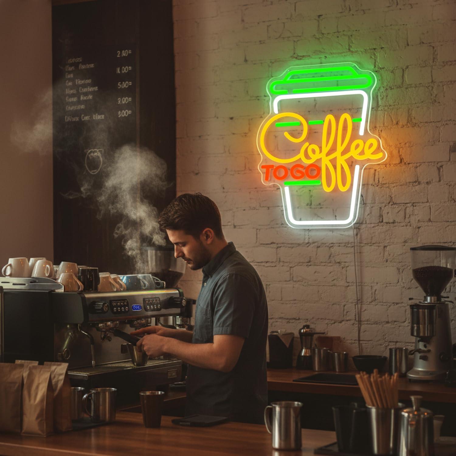 Lampu LED Neon Sign Kopi USB y - Home Bar And Restaurant ulasan dan harga