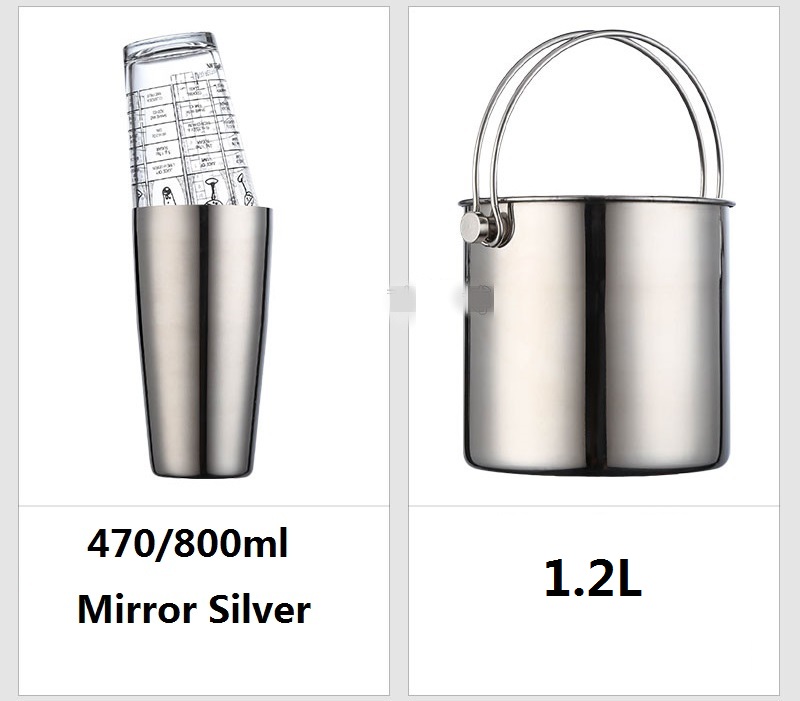 Set Perlengkapan Bar Cocktail  - Boston Shaker Set ulasan dan harga