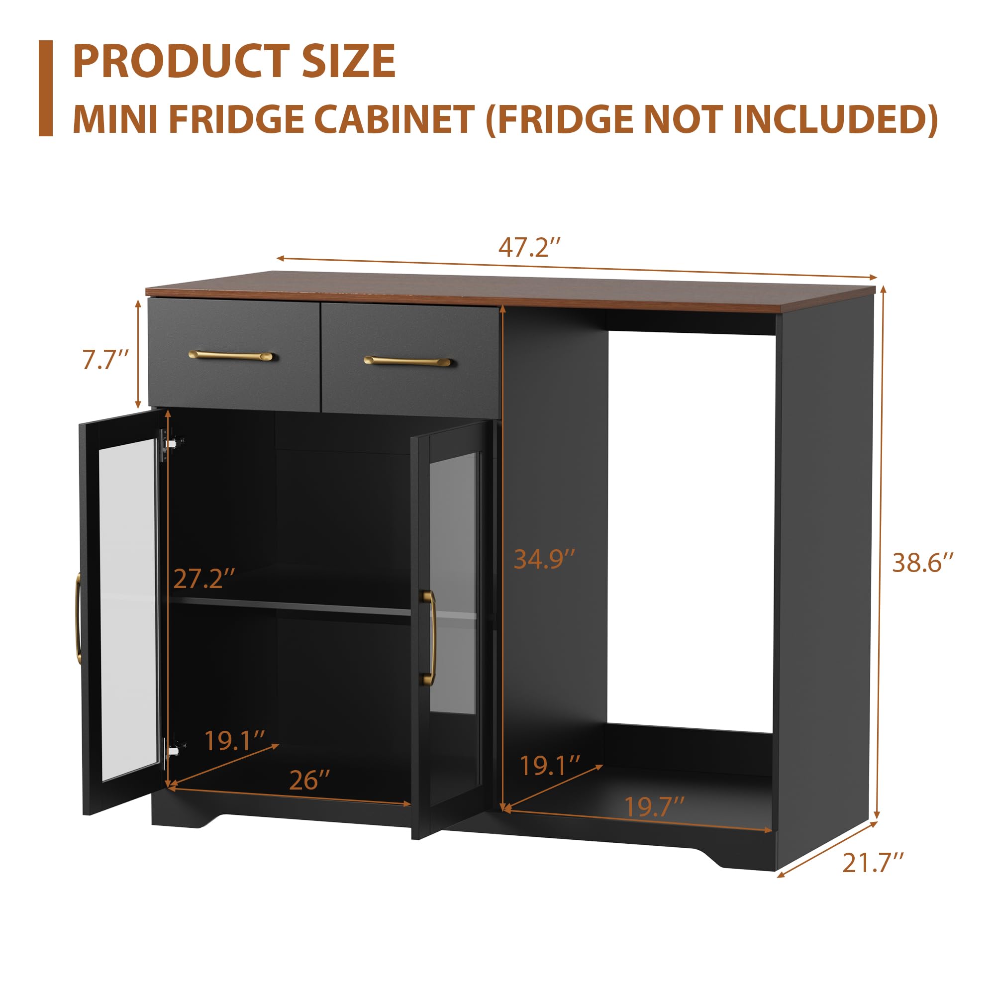 Lemari Bar Kopi Dengan Ruang K - Home Bar And Fridge ulasan dan harga