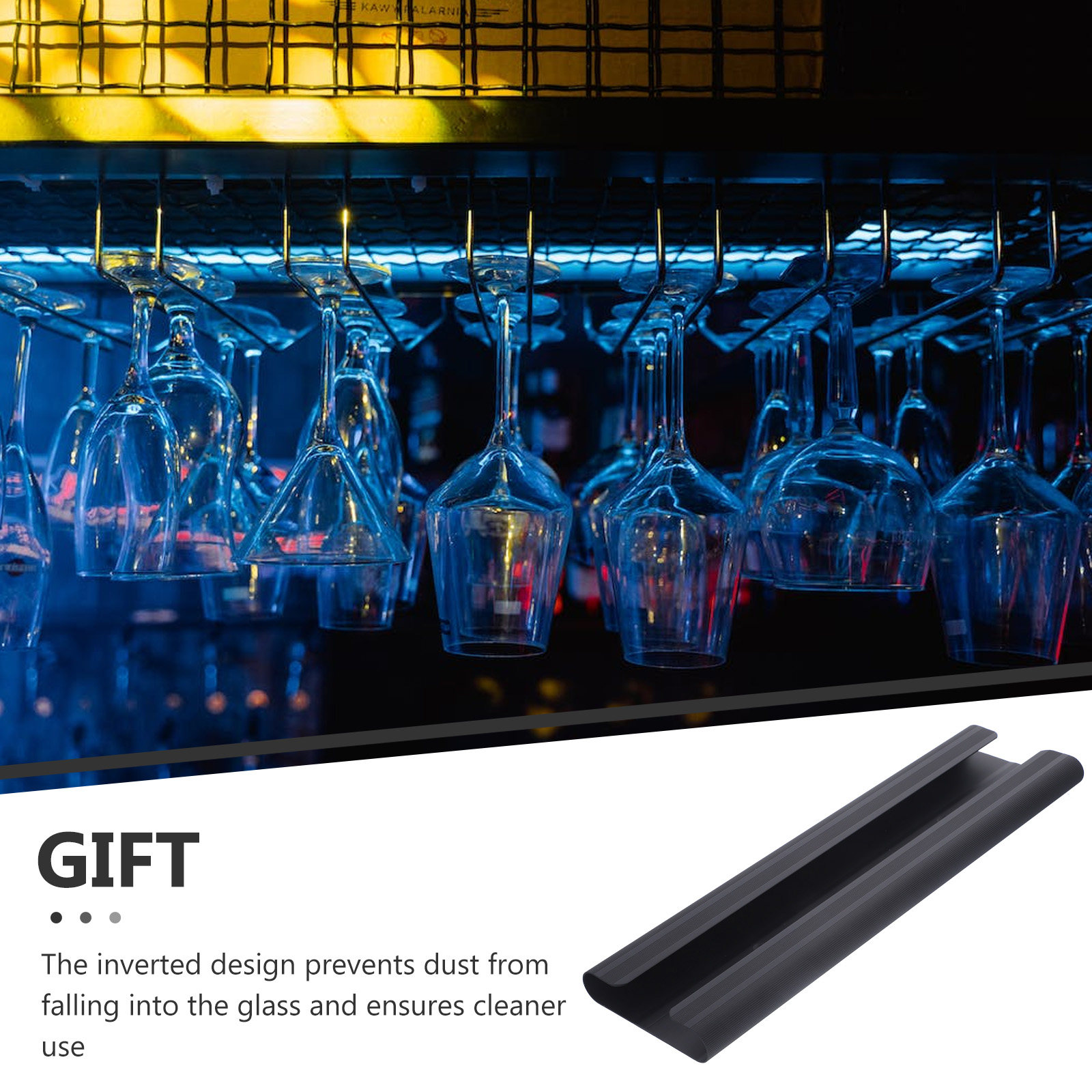 Rak Penyimpanan Gelas Anggur S - Home Bar Shelf ulasan dan harga